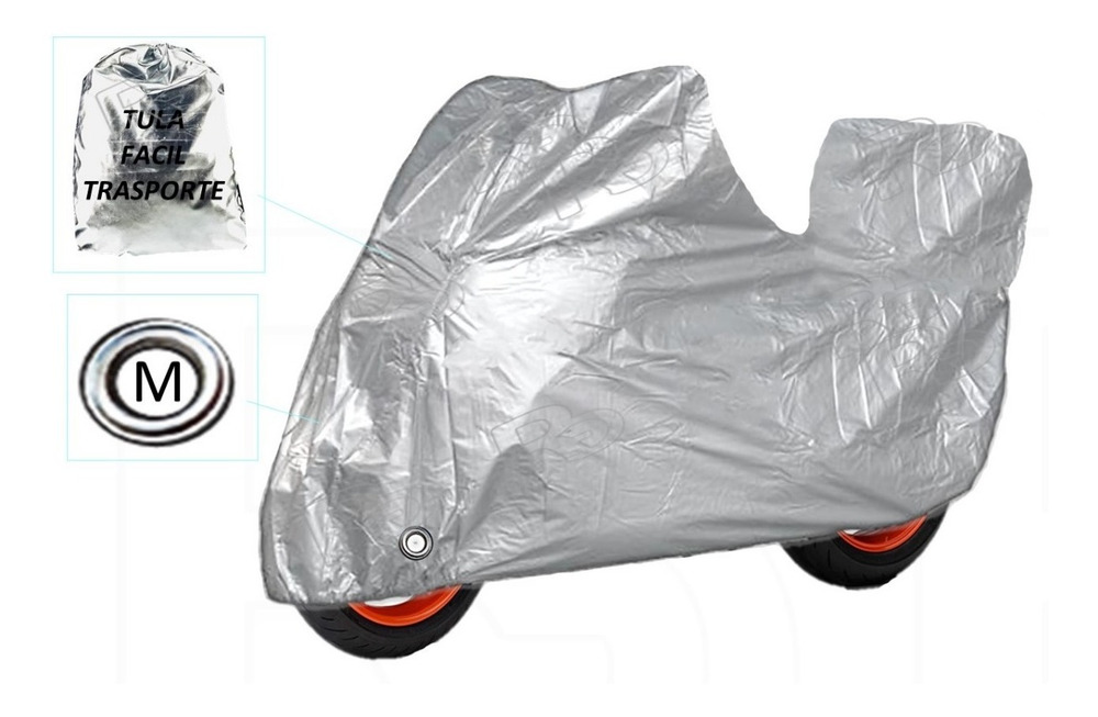 Pijama Protector Para Moto Con Maletero, Refleja Rayos Uv
