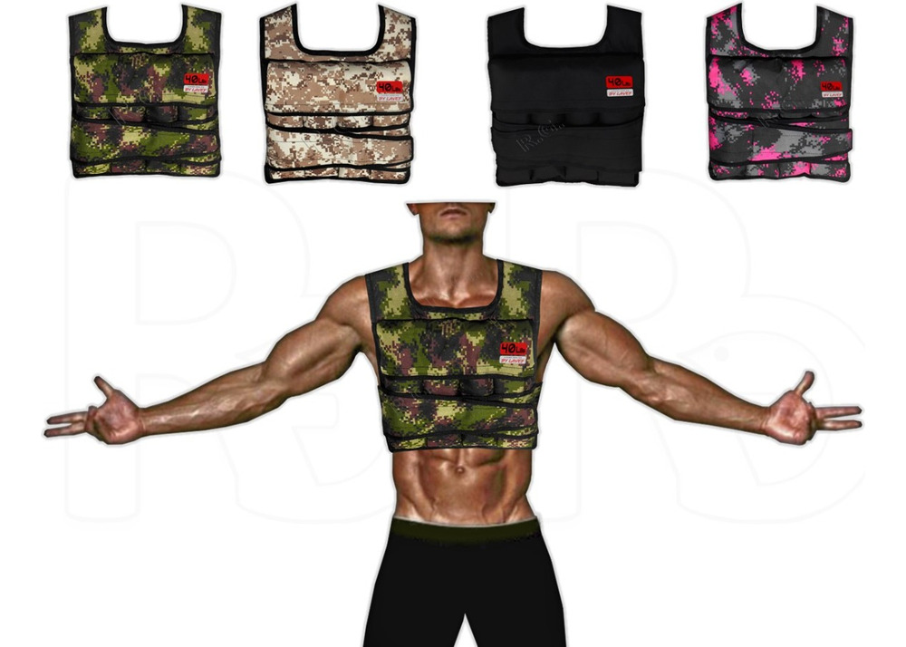 Chaleco De Peso Graduable 40 Lbs Para Crossfit Gym Running - Image 10