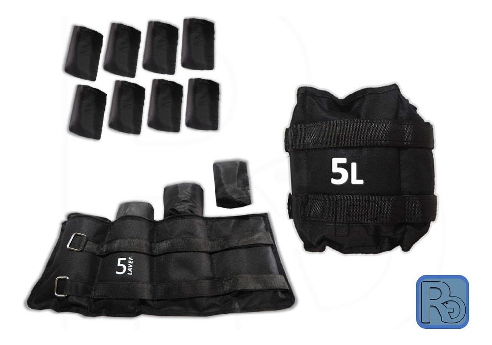 Pesas Tobilleras Graduables 10 Libras, 5k Pesas De Tobillos - Image 2