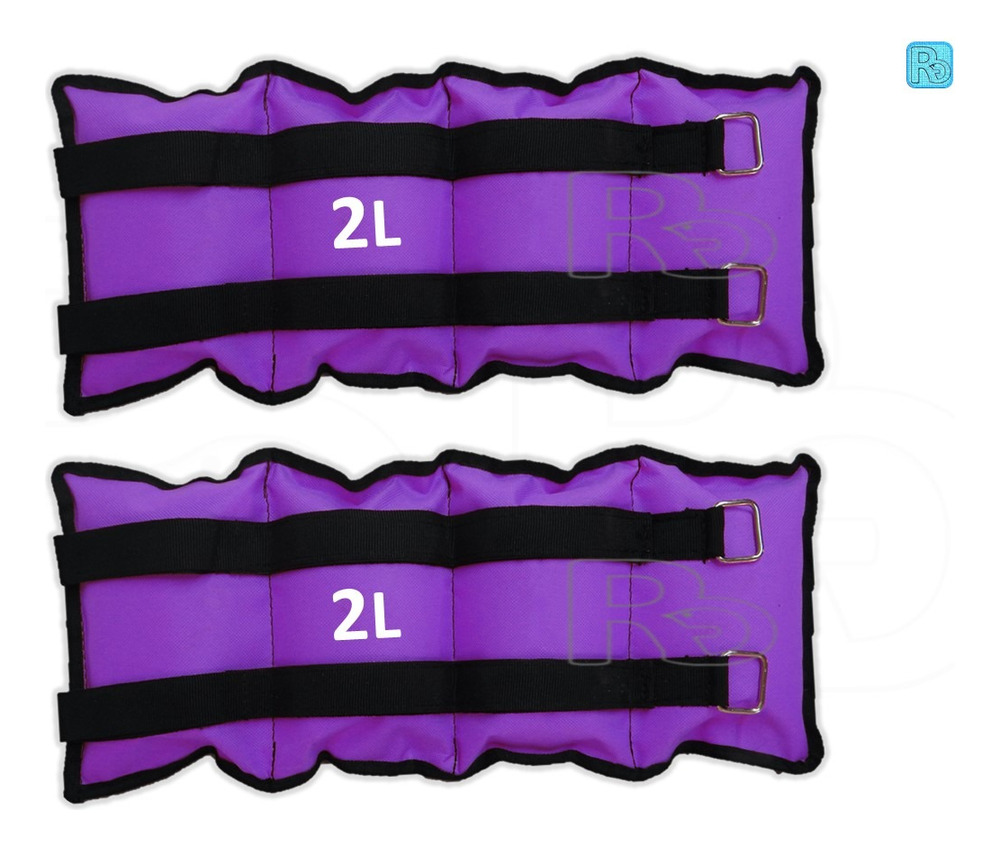 Kit Pesas Tobilleras 2k Ortopedia Rehabilitación Ejercicios - Image 2